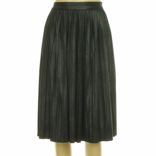 Bonobo pliszírozott fekete művelúr szoknya