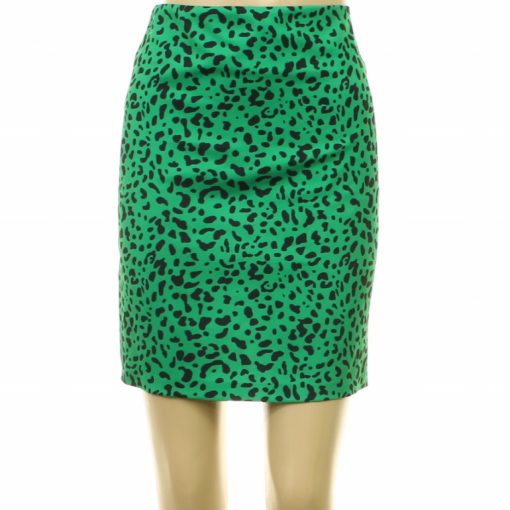 Mintás zöld szoknya