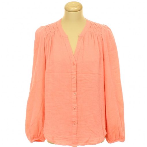 F&F korall színű oversize pamut ing