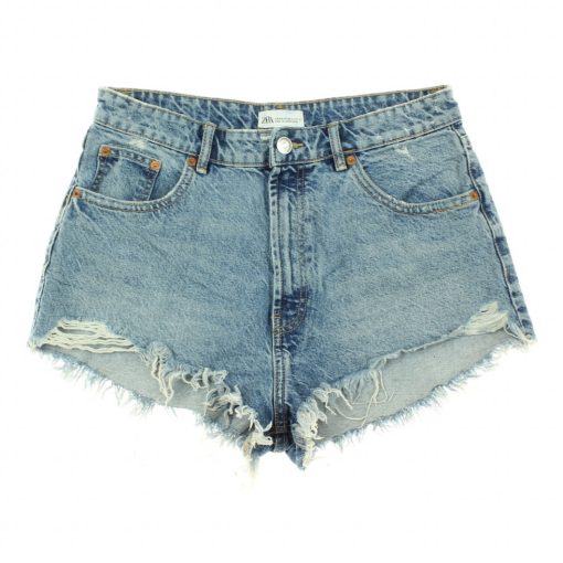 Zara szaggatott farmer short