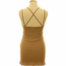 Pull&Bear testhezálló barna miniruha