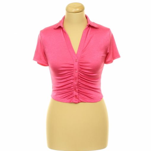 Primark ráncolt pink ing
