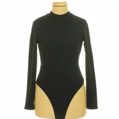 Shein fekete pamut body