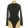 Shein fekete pamut body