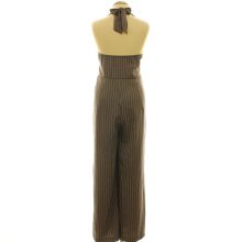 Shein csíkos barna overál