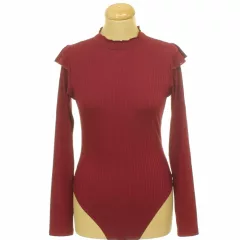 Boohoo bordó body