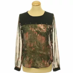 Garcia Jeans szegecses muszlin blúz