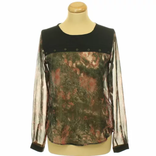 Garcia Jeans szegecses muszlin blúz