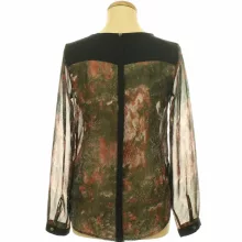 Garcia Jeans szegecses muszlin blúz