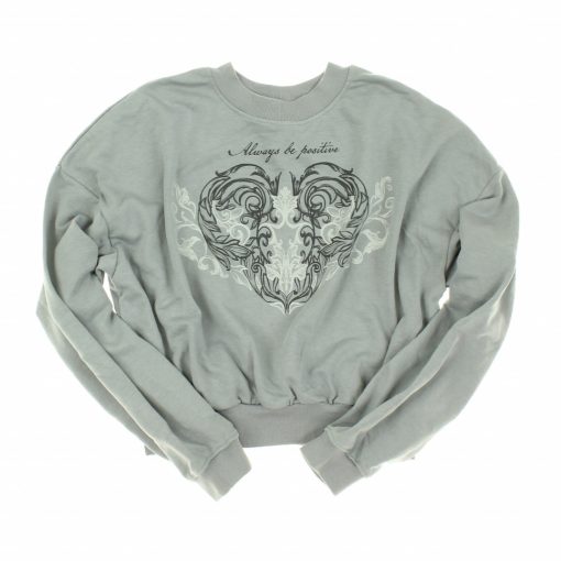 H&M mintás szürke pulóver