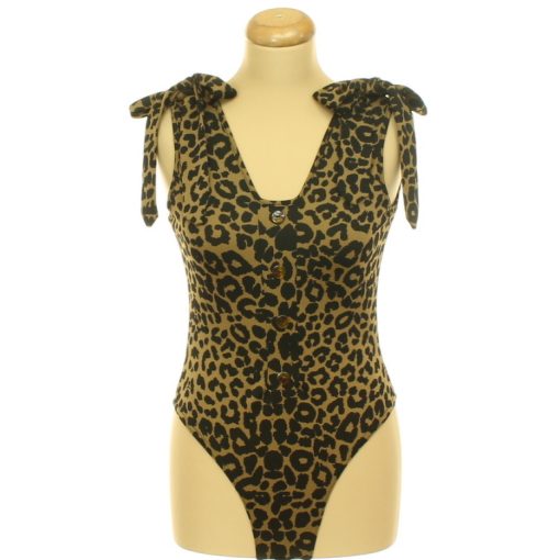 Pretty Little Thing leopárdmintás body
