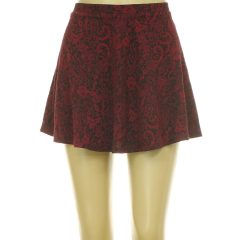 Forever 21 mintás bordó szoknya