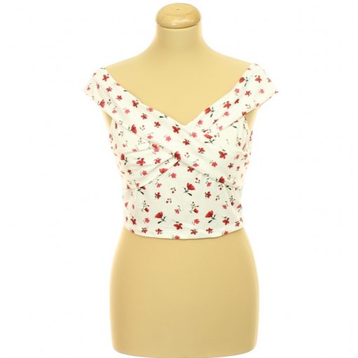Shein virágmintás top
