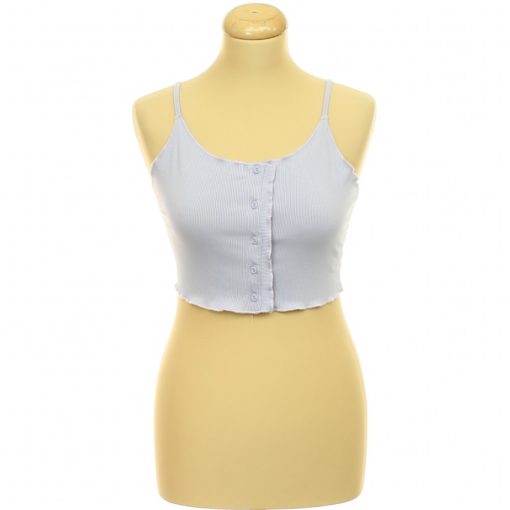 Shein gombos lila top