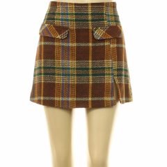 Cider kockás szövetszoknya