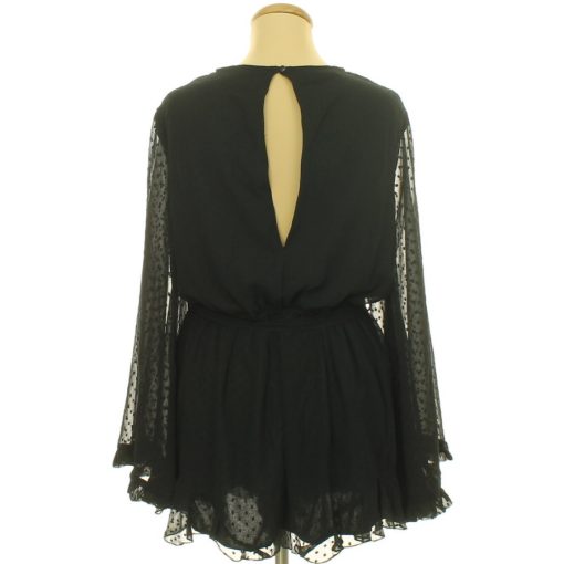 Boohoo fekete overál