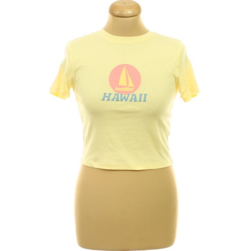 Primark mintás sárga póló