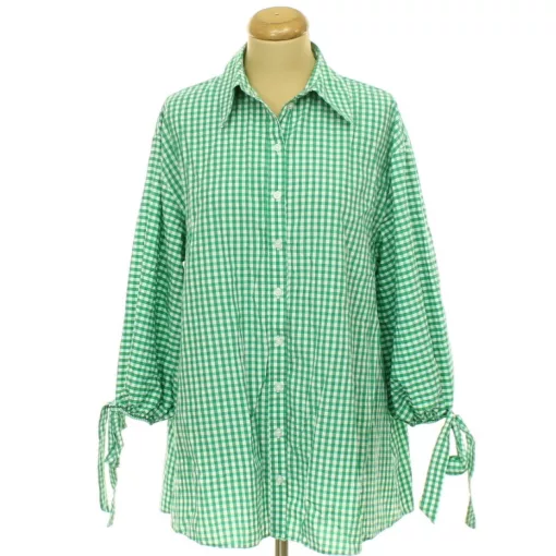 Topshop kockás puffos ujjú oversize ing