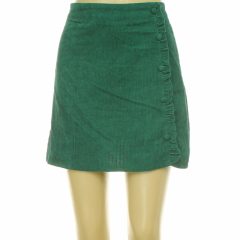 Shein zöld kordbársony szoknya