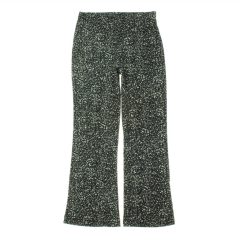 TU mintás fekete nadrág