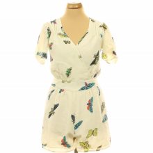 Asos mintás krémszínű overál