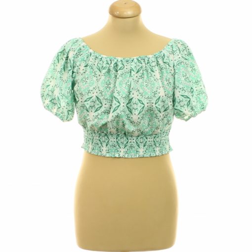 Shein mintás top
