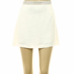 Primark strasszköves fehér szatén szoknya