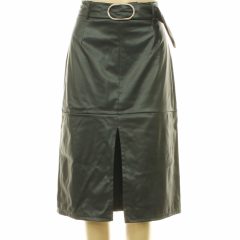 Bodyflirt fekete műbőr szoknya