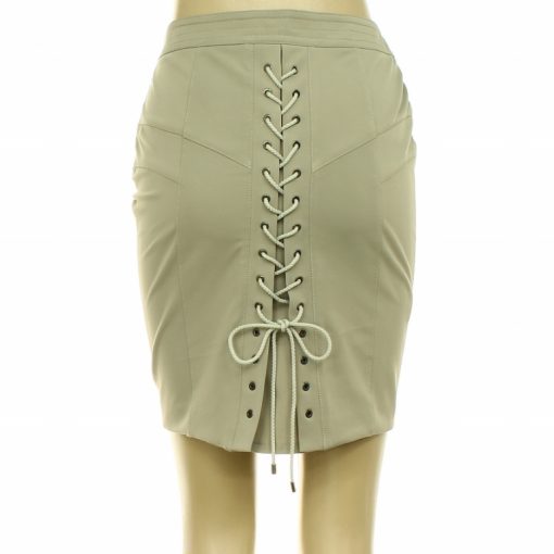 Fűzős elasztikus szoknya