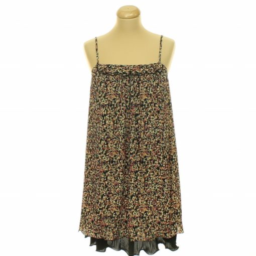 River Island virágmintás pliszírozott ruha