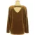 Strasszköves plüssbársony pulóver