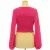Boohoo csavart pink blúz
