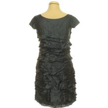 French Connection szürke selyemszatén ruha