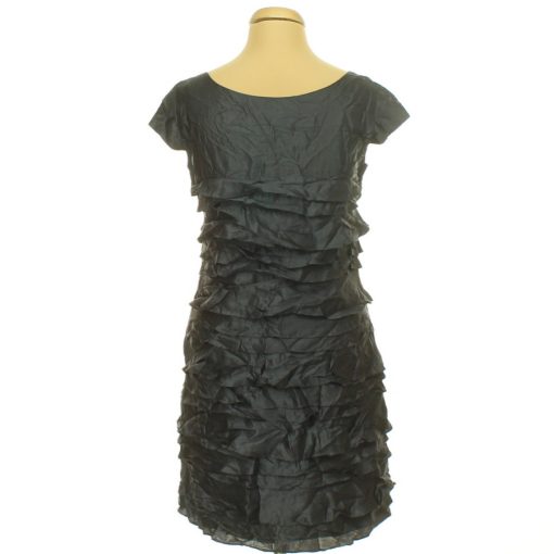 French Connection szürke selyemszatén ruha