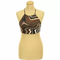 Shein mintás top
