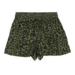 George leopárdmintás khakizöld short