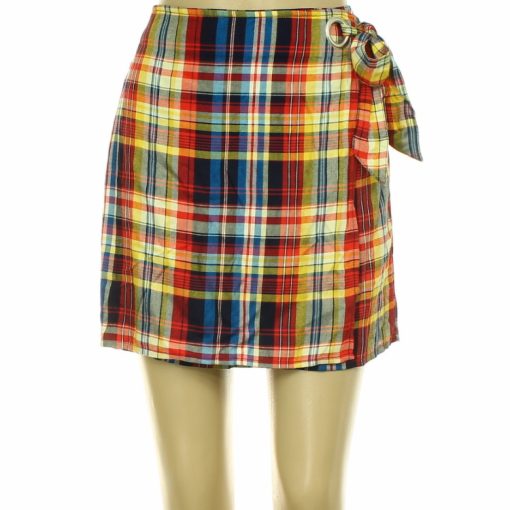 Clockhouse színes kockás szoknya