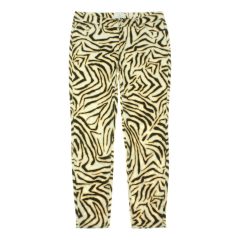 Casual zebramintás farmer