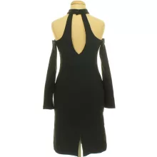 Topshop fekete sztreccs ruha