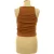 Shein ráncolt barna top