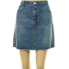 Denim 365 szegecses farmer szoknya