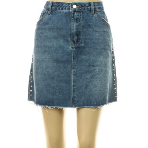 Denim 365 szegecses farmer szoknya