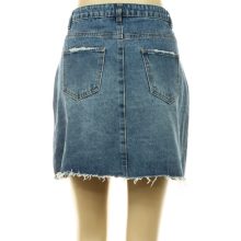 Denim 365 szegecses farmer szoknya