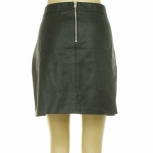 Dorothy Perkins fekete műbőr szoknya