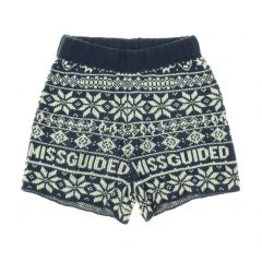 Missguided mintás kötött rövidnadrág