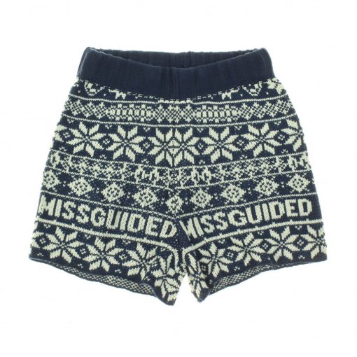 Missguided mintás kötött rövidnadrág