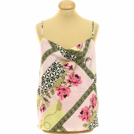 River Island mintás szatén felső