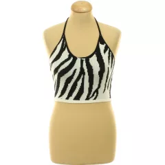 Shein mintás kötött top