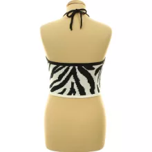 Shein mintás kötött top