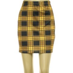 Shein kockás szoknya